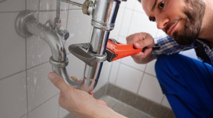Local annual plumbing maintenance in Mount Hope, WI